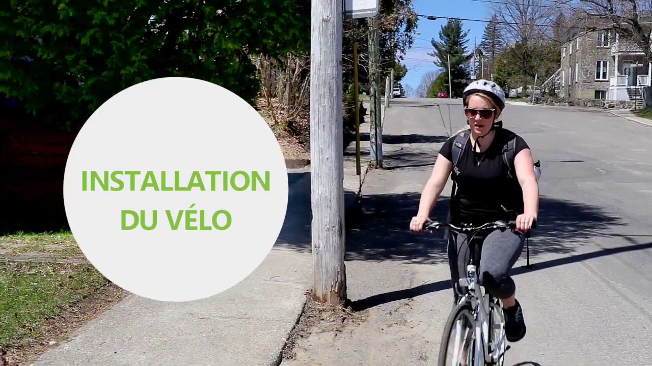 L'Inter des Laurentides: Utilisation du support à vélos
